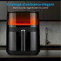 Medion Friteuse à air chaud MD 11780, 5 L, Noir