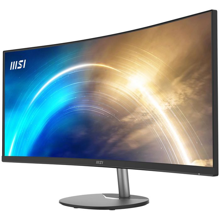 MSI - Écran incurvé ultrapanoramique PRO MP341CQ 34" (86.4 cm) - Quad HD 3440x1440, VA, 100 Hz, 1500R, technologie Anti-Flicker et Low Blue Light MSI - Écran incurvé ultrapanoramique PRO MP341CQ 34" (86.4 cm) - Quad HD 3440x1440, VA, 100 Hz, 1500R, technologie Anti-Flicker et Low Blue Light