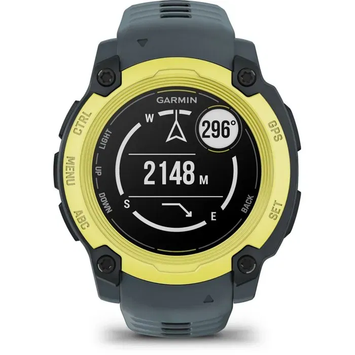 Garmin Montre connectée instinct E 40mm 010-02932-01 Noir et Jaune Taille S