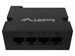 LANBERG Switch Ethernet RJ45 PoE++ 4 ports