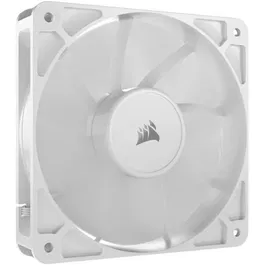 Corsair RS120 - Ventilateur de boîtier 120mm PWM - Débit d'air optimal et silencieux - Blanc