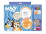 Cefa Jeu de coloriage Divertiblock Multiactivités Bluey avec pochoirs