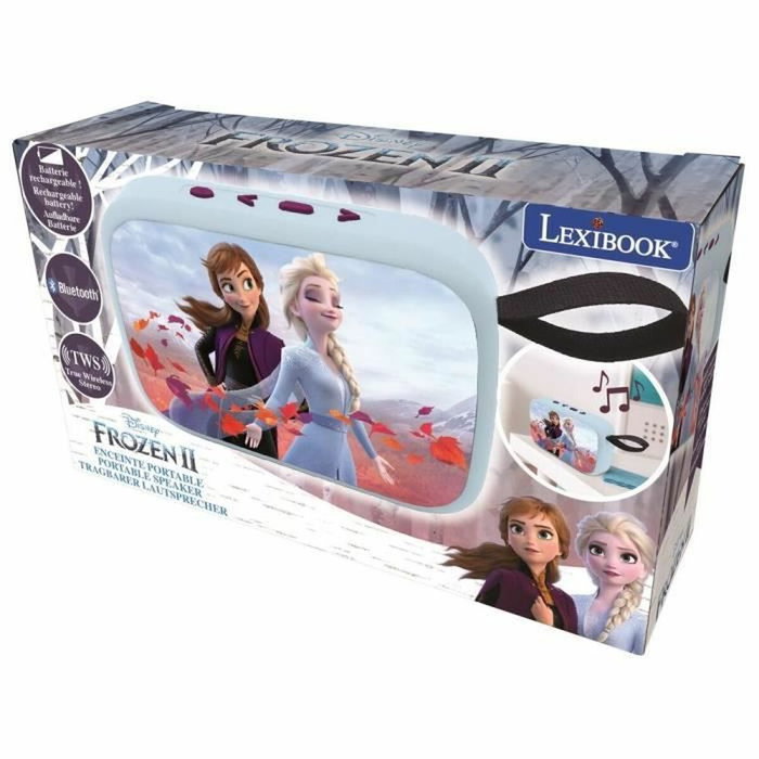 Lexibook Enceinte Bluetooth Portable La Reine des Neiges II