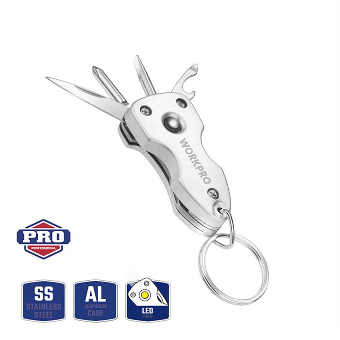 Porte-clés polyvalent Workpro