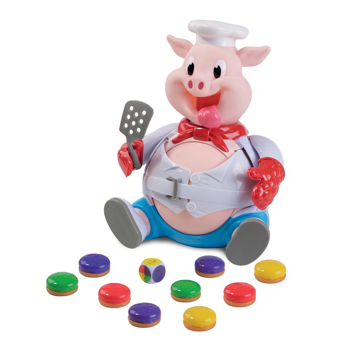 BIZAK Jeu de société et d'action Anton Zampón 64550084, jeu de hamburguesa pour enfants à partir de 4 ans