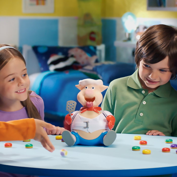 BIZAK Jeu de société et d'action Anton Zampón 64550084, jeu de hamburguesa pour enfants à partir de 4 ans