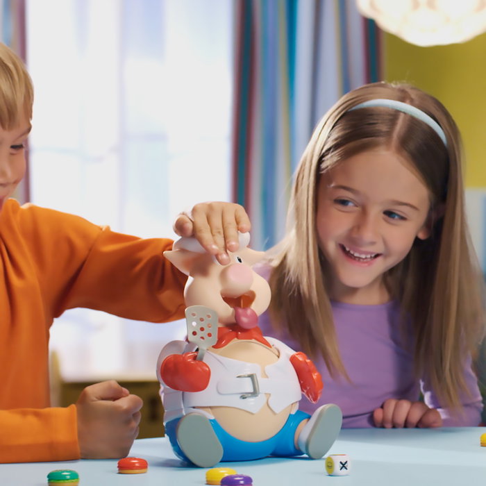 BIZAK Jeu de société et d'action Anton Zampón 64550084, jeu de hamburguesa pour enfants à partir de 4 ans