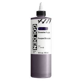 Golden High Flow Couleurs Acryliques Violet Dioxazine 473 ml