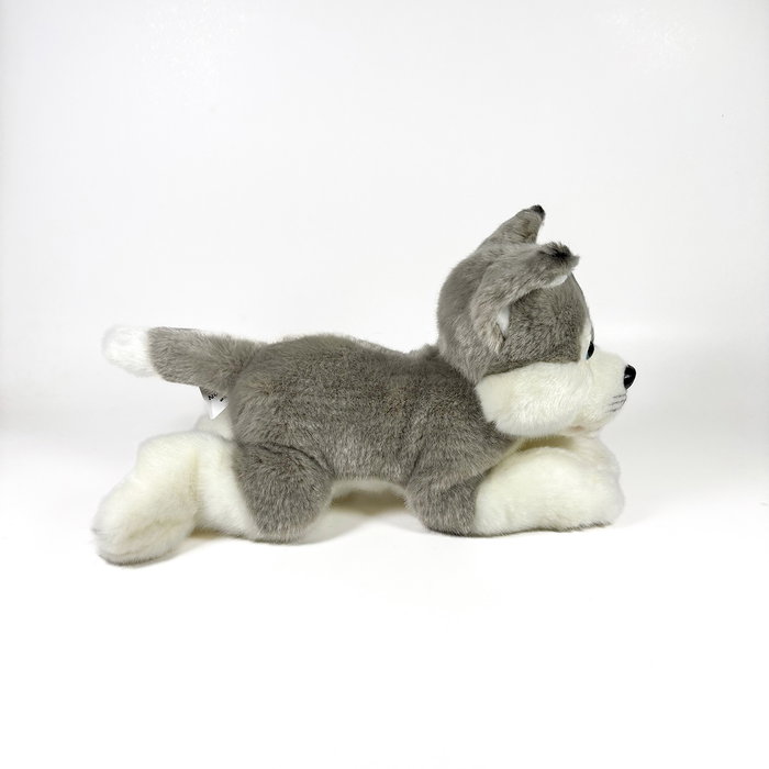 DEQUBE Peluche Husky Tumbado 25cm Bocalan Licencia Oficial DEQUBE Peluche Husky Tumbado 25cm Bocalan Licencia Oficial