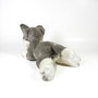 DEQUBE Peluche Husky Tumbado 25cm Bocalan Licencia Oficial