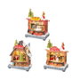 Lumineo Scène de Noël lumineuse avec mouvement, led chaude, modèles variés, 14,30 x 10,00 x 17,50 cm