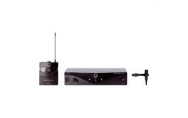 AKG Système Microphone Lavalier sans Fil UHF avec Récepteur et Étui - Band A
