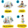 Baby Einstein Kickin' Tunes Tapis d'éveil évolutif 4-en-1 pour bébé, avec piano amovible, arche de jeu, musical et multilingue