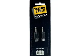 YELLOWCAB Adaptateur RCA femelle vers 2 sorties 1/8 mono mâle
