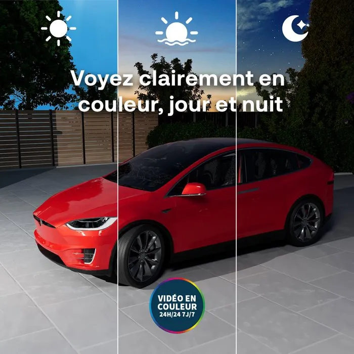 Arlo Ultra 3 Kit de 4 caméras de surveillance extérieure + 1 panneau solaire, vision nocturne, WiFi Arlo Ultra 3 Kit de 4 caméras de surveillance extérieure + 1 panneau solaire, vision nocturne, WiFi