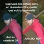 Arlo Ultra 3 Kit de 4 caméras de surveillance extérieure + 1 panneau solaire, vision nocturne, WiFi