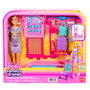 Barbie Set de Bagages de l'Aéroport Malibu Jmj49 - Jouet de Voyage avec Accessoires, Enfants 3+ Ans
