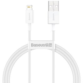 Baseus Câble USB vers Lightning CALYS-A02 Blanc 1 m
