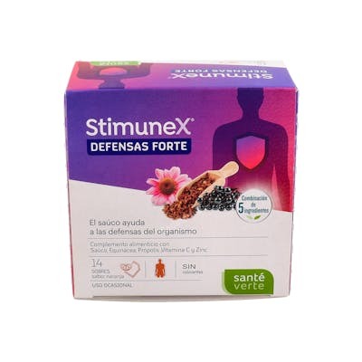SANTE VERTE STIMUNEX DEFENSAS FORTE 14 sachets SANTE VERTE STIMUNEX DEFENSAS FORTE 14 sachets