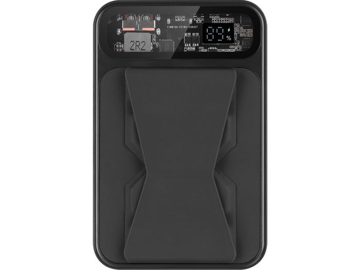 Sandberg Powerbank sans fil magnétique 10000 mAh compatible MagSafe avec écran LCD et chargement rapide USB-C 22,5W