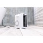 Edm Calefactor compact blanc vertical/horizontal 1 000 - 2 000 W
