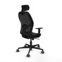 Piqueras y Crespo Chaise de Bureau 1D036G2 Noir