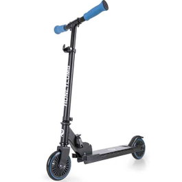 Ociotrends Honeycom - Patinette électrique enfant avec LED bleues, plateforme lumineuse, 2 roues, pour 5 ans et plus, alimentation 3xAAA (6V)