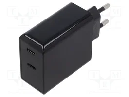 GOOBAY Chargeur USB noir Power Delivery PD 3.0 pour smartphone et tablette