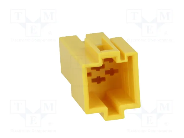 4CARMEDIA Boîtier de connecteur socle mini ISO 6 broches
