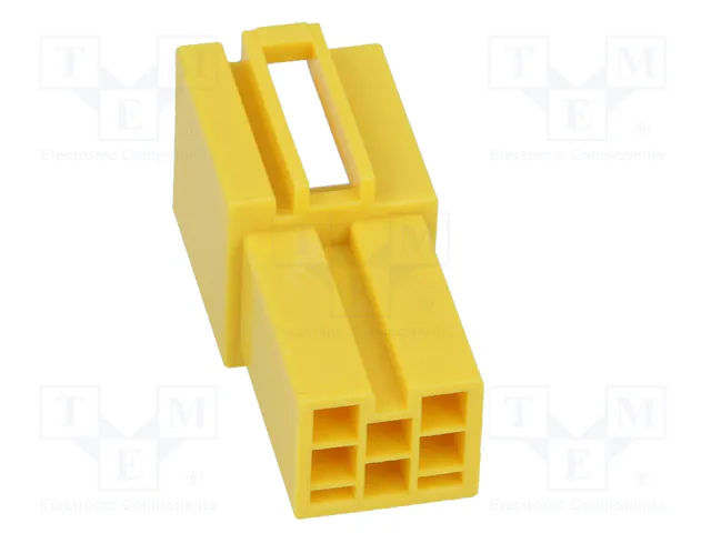 4CARMEDIA Boîtier de connecteur socle mini ISO 6 broches