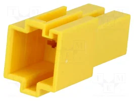 4CARMEDIA Boîtier de connecteur socle mini ISO 6 broches