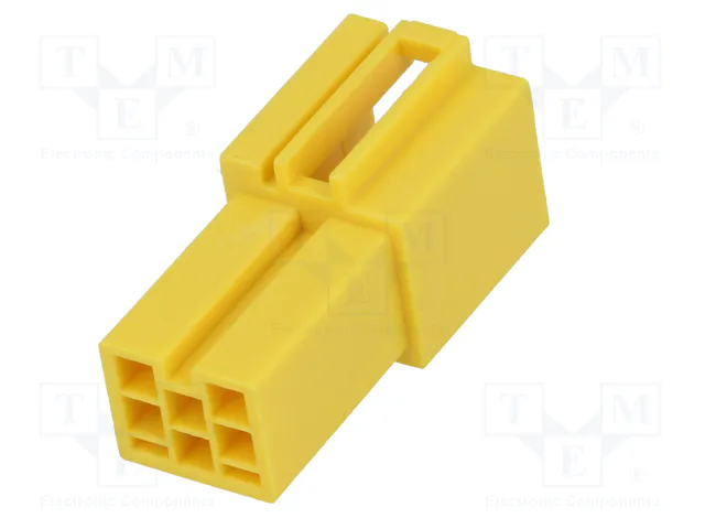 4CARMEDIA Boîtier de connecteur socle mini ISO 6 broches