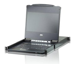 Aten CL6708MW Commutateur KVM LCD 8 ports Full HD DVI 17,3 pouces