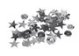 Innspiro Paillettes de formes assorties argentées 6mm 28g