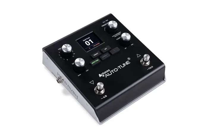 HEADRUSH VX5 Pédale d'effets vocaux avec Autotune, reverb, delay, chorus, harmoniseur, interface audio USB 24 bits/48 kHz HEADRUSH VX5 Pédale d'effets vocaux avec Autotune, reverb, delay, chorus, harmoniseur, interface audio USB 24 bits/48 kHz