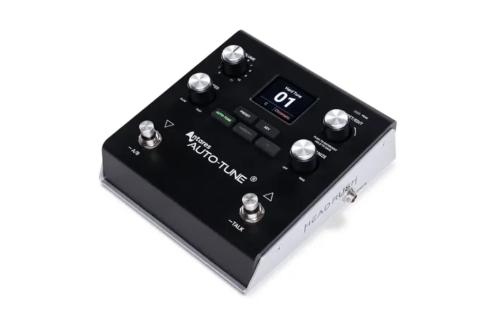HEADRUSH VX5 Pédale d'effets vocaux avec Autotune, reverb, delay, chorus, harmoniseur, interface audio USB 24 bits/48 kHz HEADRUSH VX5 Pédale d'effets vocaux avec Autotune, reverb, delay, chorus, harmoniseur, interface audio USB 24 bits/48 kHz