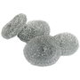 Day Lot de 4 estropajos métalliques en maille d'acier