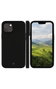dbramante1928 Coque silicone protectrice Magsafe compatible iPhone 14 Max - Protection impact, finition douce et antidérapante - Noir nuit