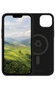 dbramante1928 Coque silicone protectrice Magsafe compatible iPhone 14 Max - Protection impact, finition douce et antidérapante - Noir nuit