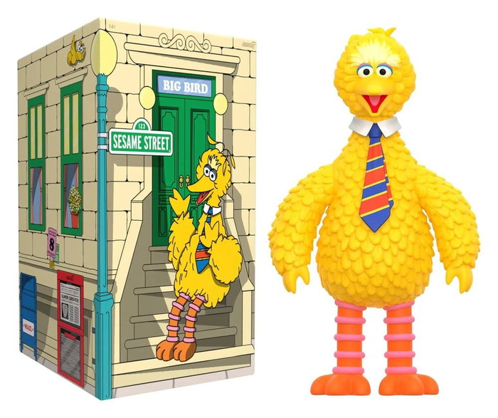 Super7 Figurine Supersize Vinyl Big Bird 1, Rue Sésame Super7 Figurine Supersize Vinyl Big Bird 1, Rue Sésame