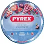Pyrex 1450153 - Moule à tarte en verre borosilicate de 31 cm - Résistant de -40°C à +300°C - Garantie 10 ans