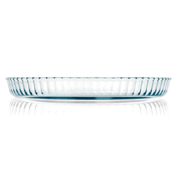 Pyrex Moule à tarte Classic Vidrio 31 cm en verre borosilicate transparent