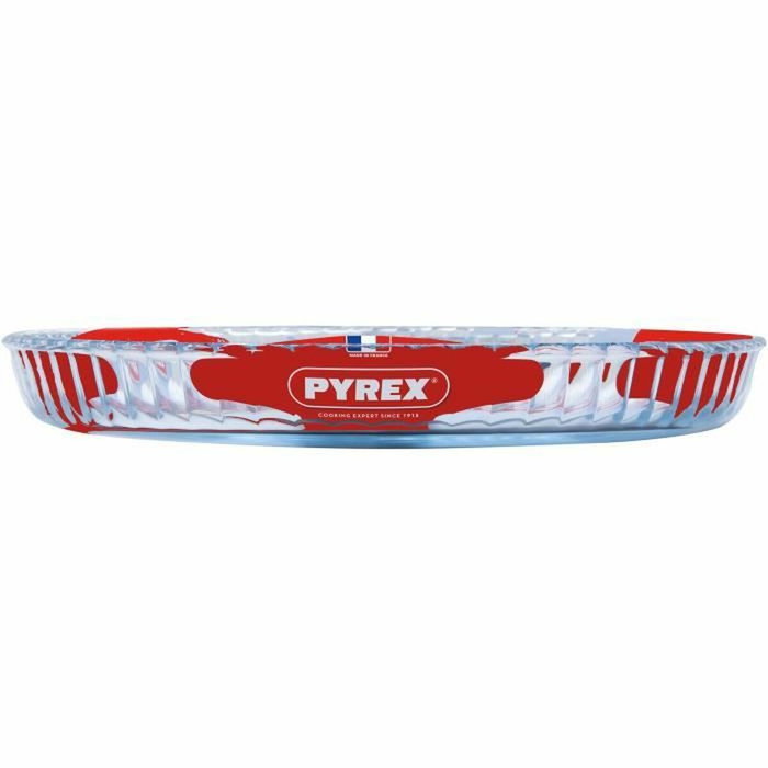 Pyrex Moule à tarte Classic Vidrio 31 cm en verre borosilicate transparent