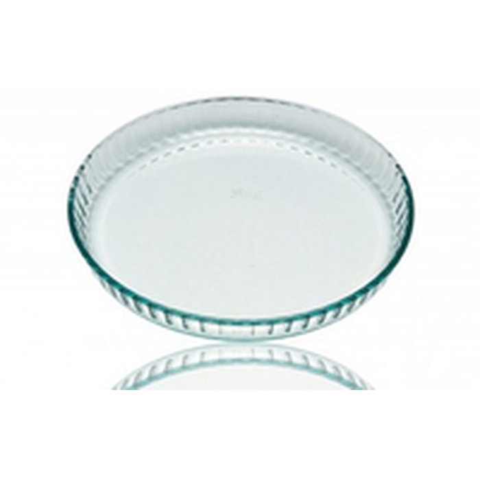 Pyrex Moule à tarte Classic Vidrio 31 cm en verre borosilicate transparent