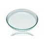 Pyrex Moule à tarte Classic Vidrio 31 cm en verre borosilicate transparent