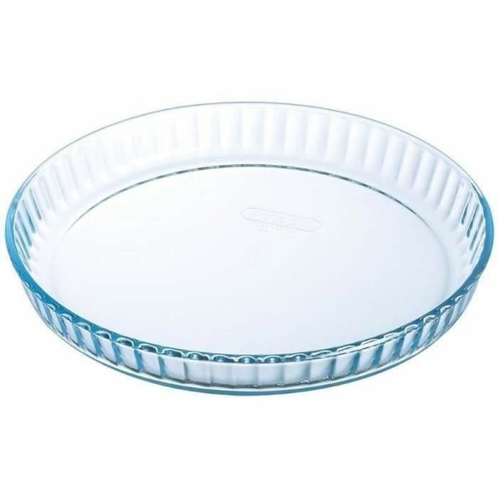 Pyrex Moule à tarte Classic Vidrio 31 cm en verre borosilicate transparent