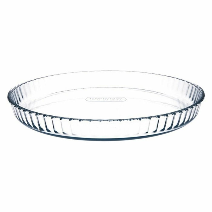 Pyrex Moule à tarte Classic Vidrio 31 cm en verre borosilicate transparent
