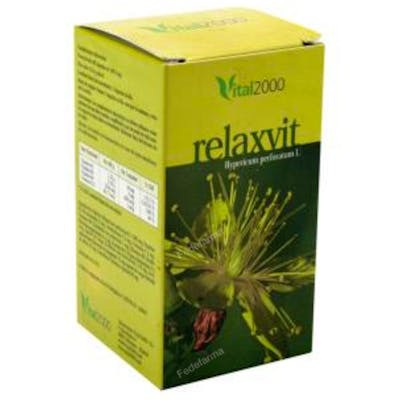 VITAL 2000 Relaxvit 60 gélules Complément alimentaire humeur Hypericum VITAL 2000 Relaxvit 60 gélules Complément alimentaire humeur Hypericum