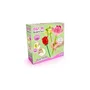 Canal Toys BLM 002 Stylo Fleur à Construire - Pack de 3 - Rose, Lotus et Marguerite avec Encre Pailletée et Parfumée
