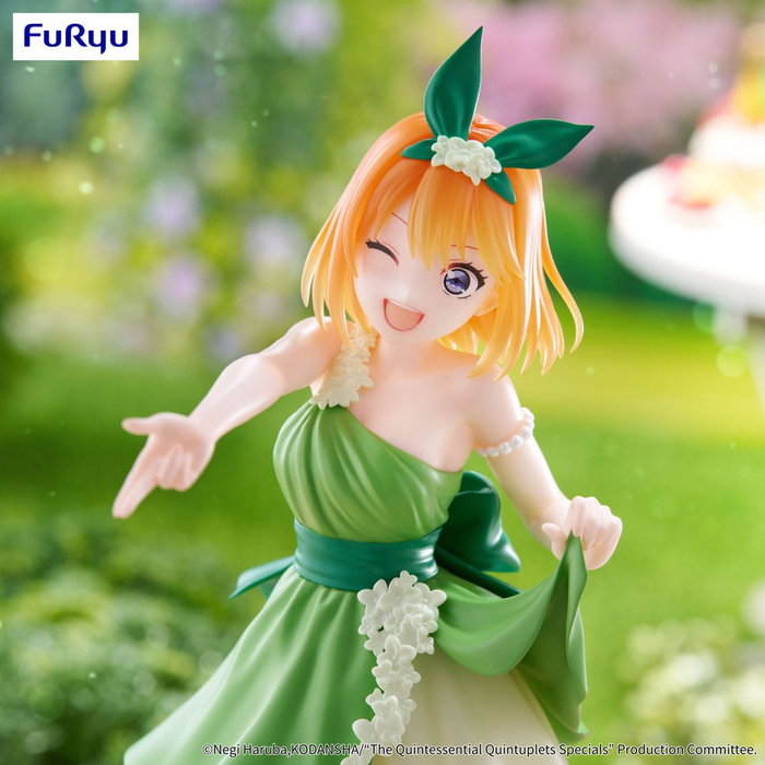 The Quintessential Quintuplets statuette PVC Trio-Try-iT Nakano Yotsuba Pastel Dress Ver. 22 cm